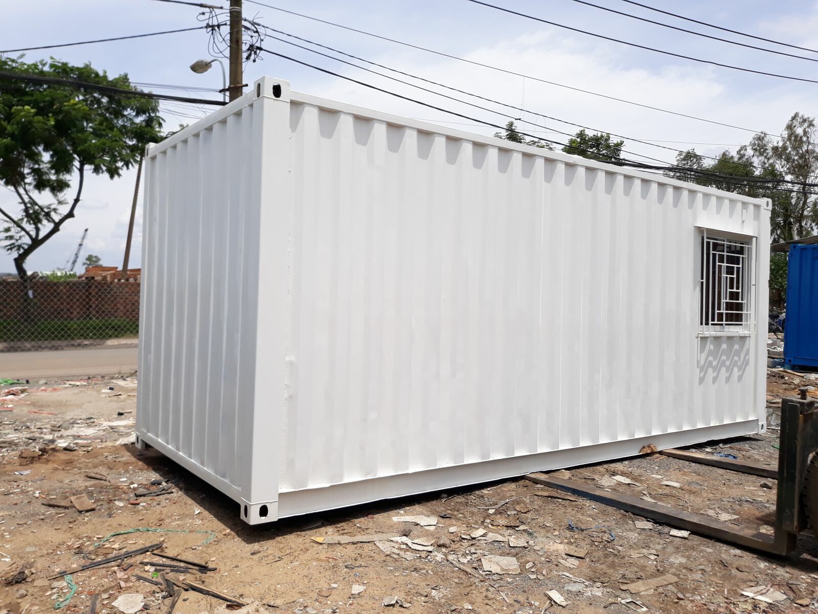 Sơn chống nóng cho Container