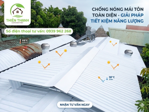 Chống nóng mái tôn