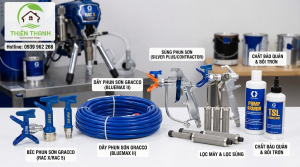 Phụ Kiện Graco Chính Hãng — Thiên Thanh Cung Cấp Đầy Đủ Danh Mục Cho Máy Phun Sơn Airless 1 Phụ Kiện Graco