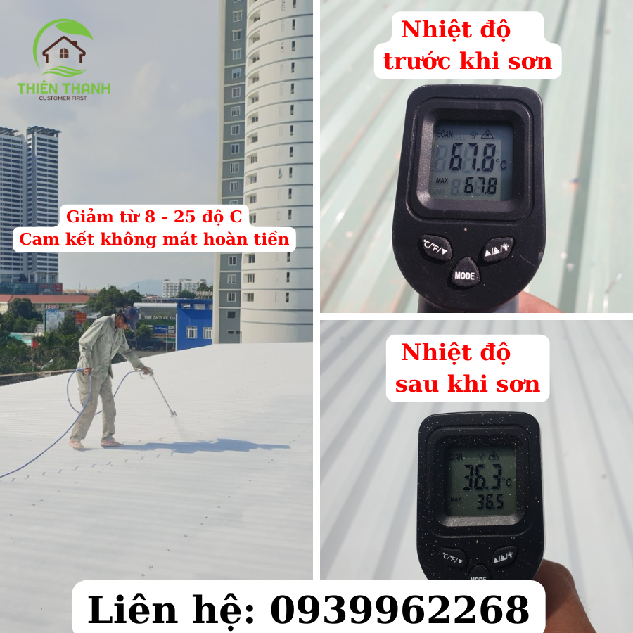Sơn Chống Nóng Mái Tôn